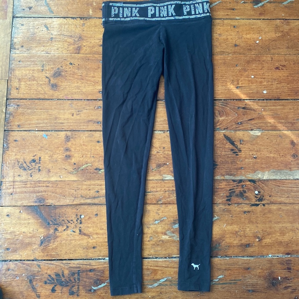 I am selling a pair of Pink Victoria Secrets XSmall Yoga pants
